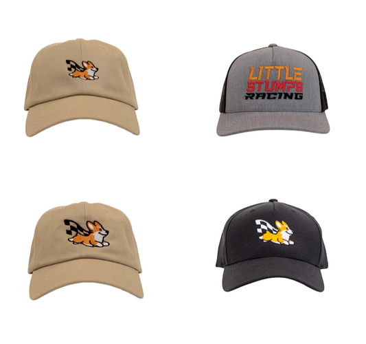 Little Stumps Racing Hats
